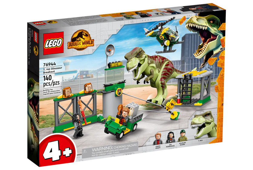 LEGO JURASSIC WORLD LA FUGA DEL T-REX 76944