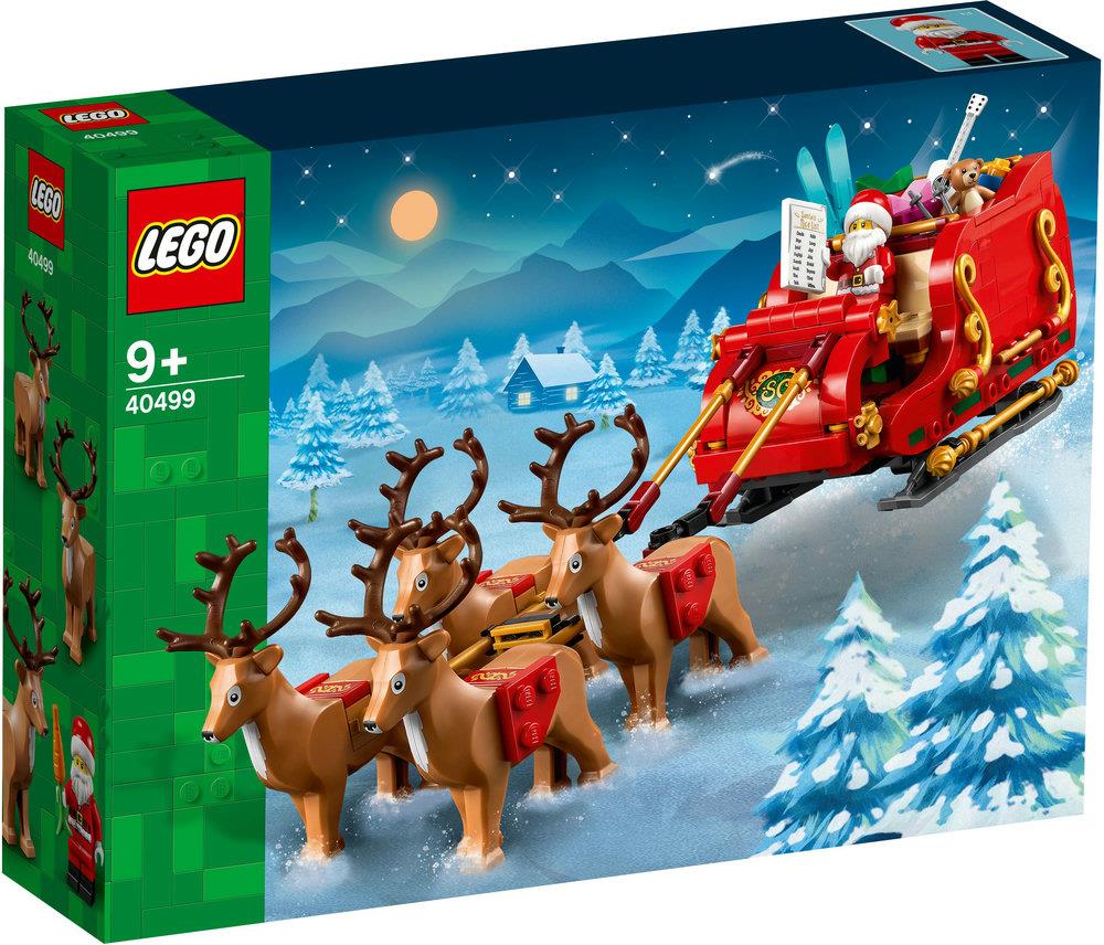 LEGO ICONIC LA SLITTA DI BABBO NATALE 40499