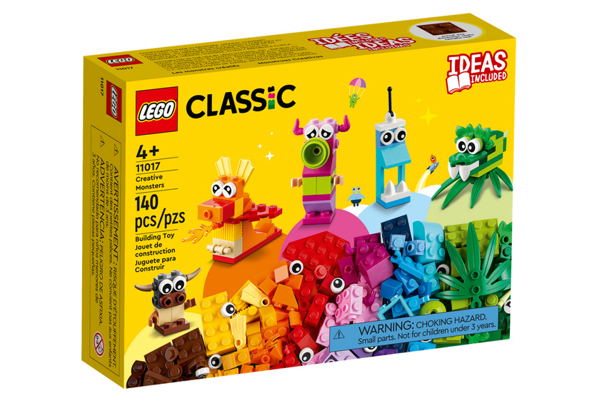 LEGO MOSTRI CREATIVI 11017