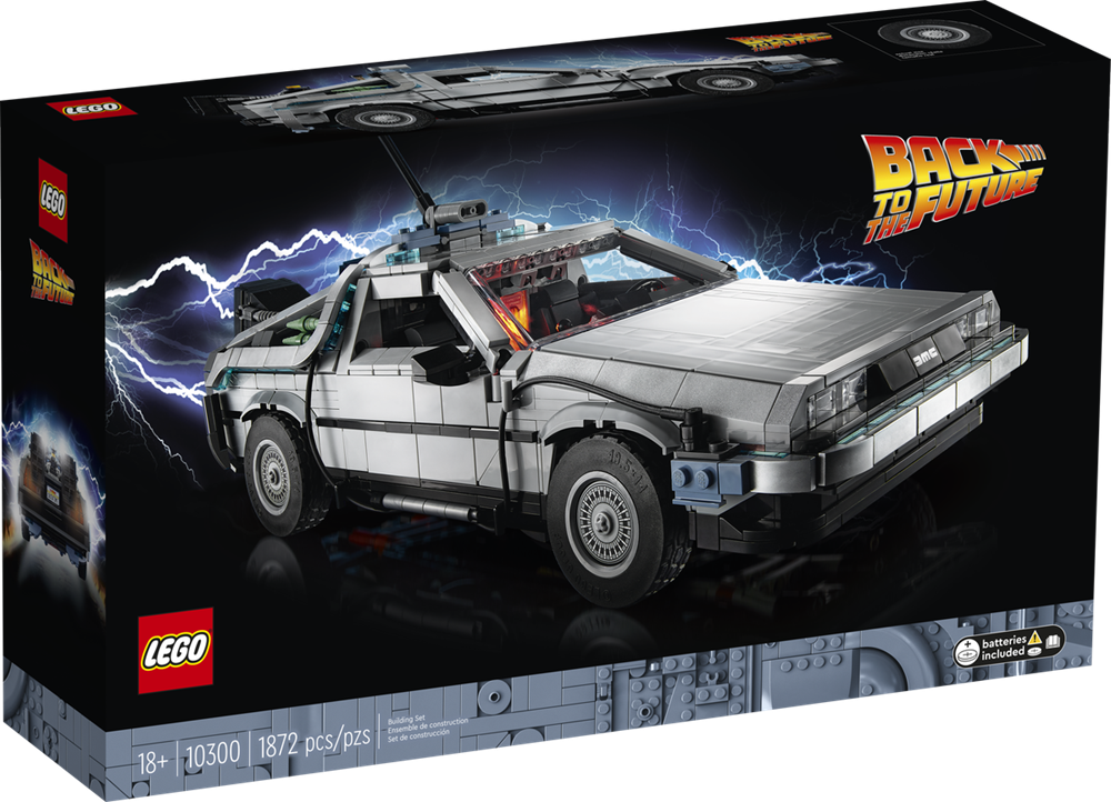 LEGO BACK TO THE FUTURE MACCHINA DEL TEMPO RITORNO AL FUTURO 10300