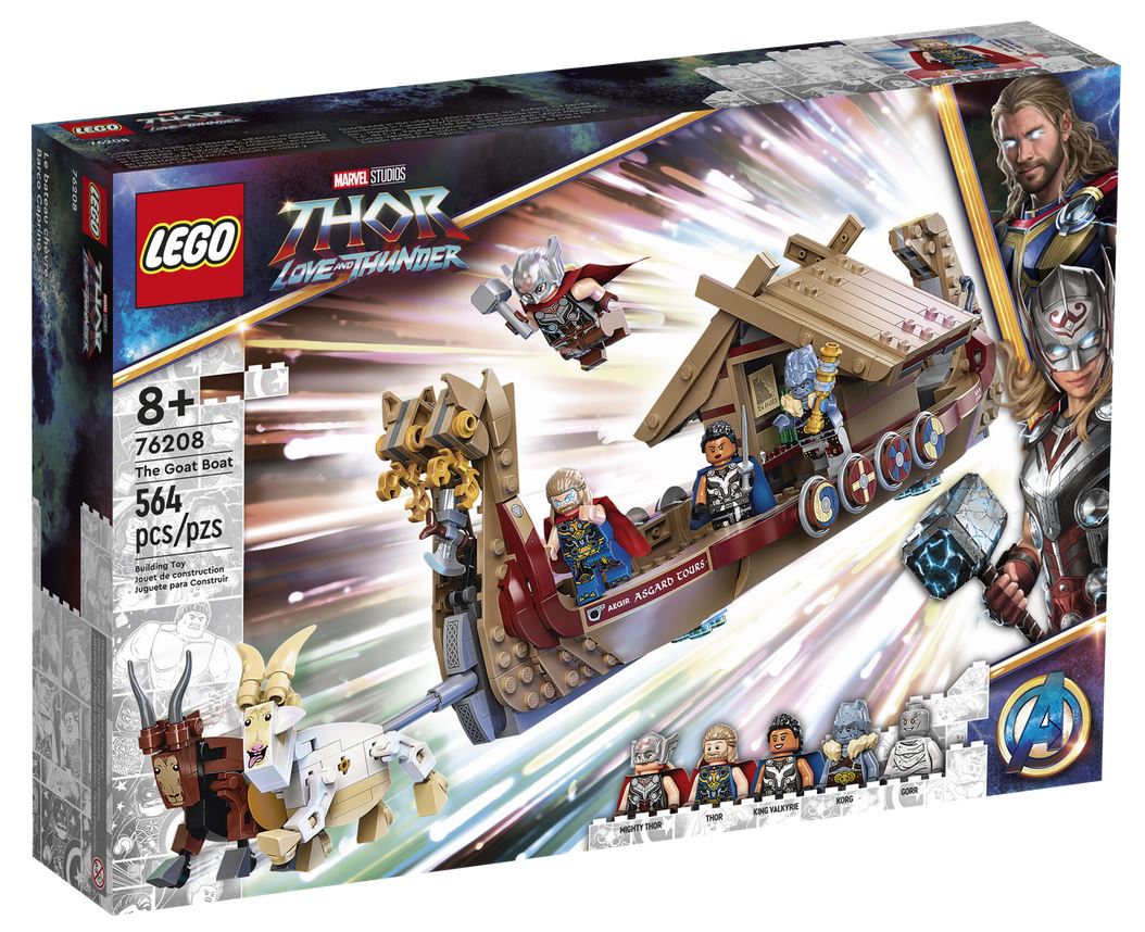 LEGO AVENGERS DRAKKAR DI THOR 76208