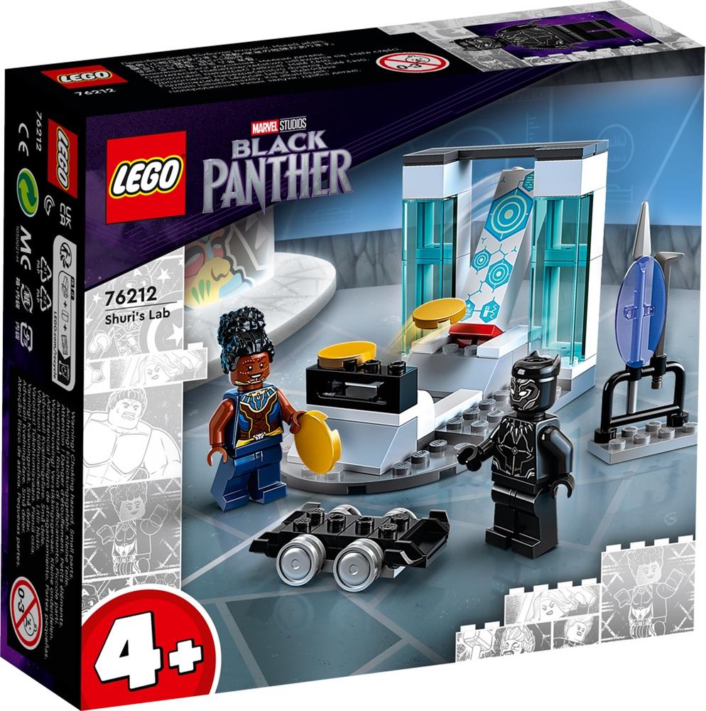 LEGO SUPER HEROES MARVEL AVENGERS IL LABORATORIO DI SHURI 76212