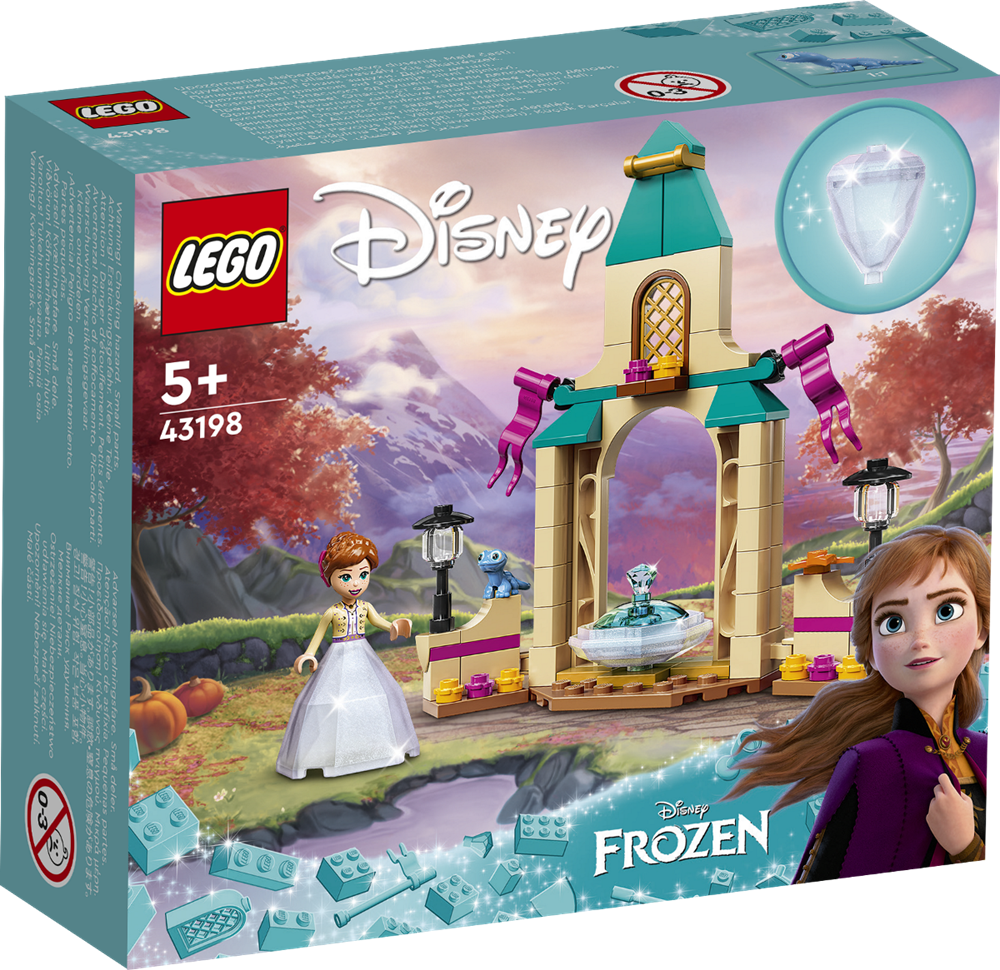 LEGO DISNEY PRINCESS IL CORTILE DEL CASTELLO DI ANNA 43198