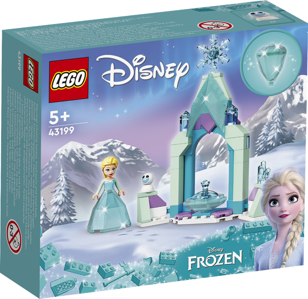 LEGO DISNEY PRINCESS IL CORTILE DEL CASTELLO DI ELSA 43199