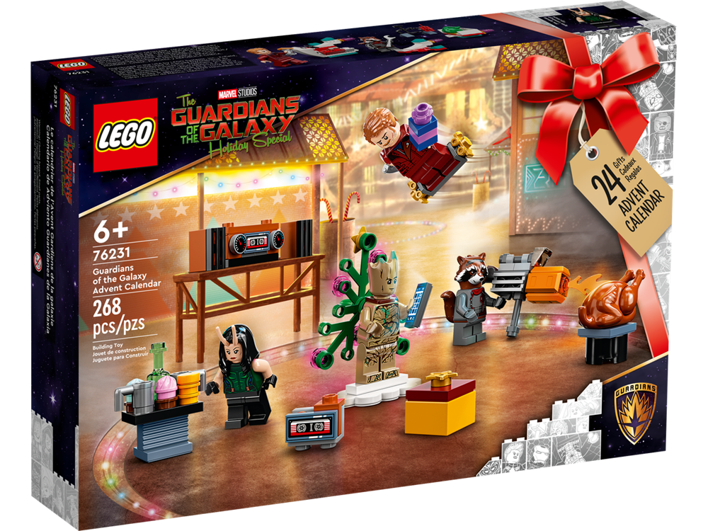 LEGO MARVEL CALENDARIO DELL'AVVENTO GUARDIANI DELLA GALASSIA 76231