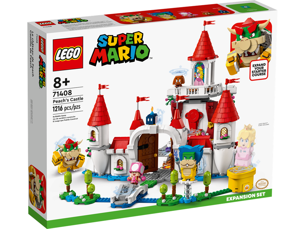 LEGO SUPER MARIO PACK ESPANSIONE CASTELLO DI PEACH 71408