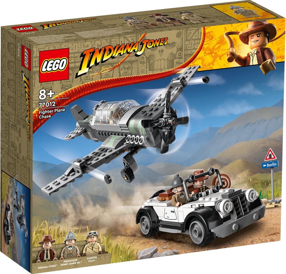 LEGO INDIANA JONES L'INSEGUIMENTO DELL'AEREO A ELICA 77012