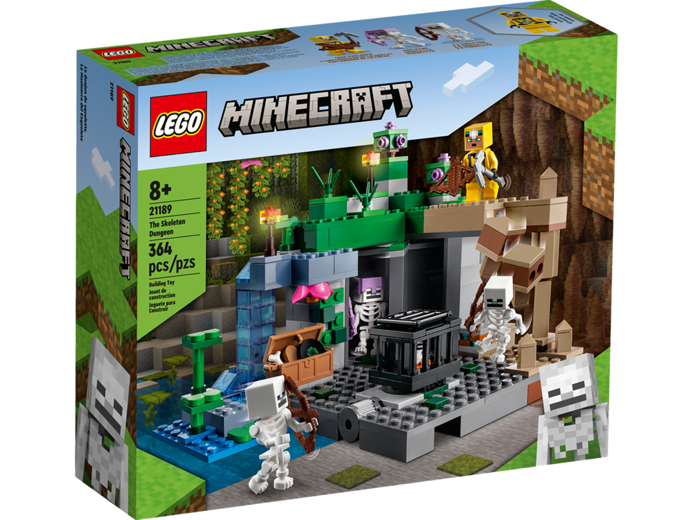 LEGO MINECRAFT LE SEGRETE DELLO SCHELETRO 21189