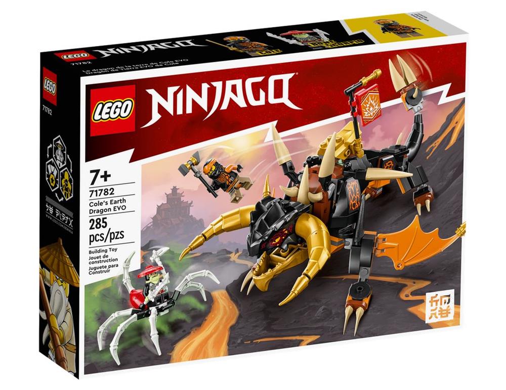 LEGO NINJAGO DRAGO DI TERRA DI COLE - EVOLUTION 71782