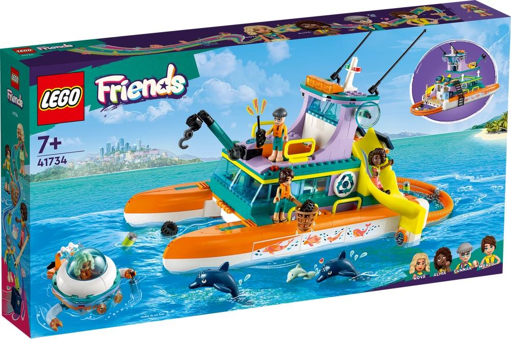 LEGO FRIENDS CATAMARANO DI SALVATAGGIO 41734