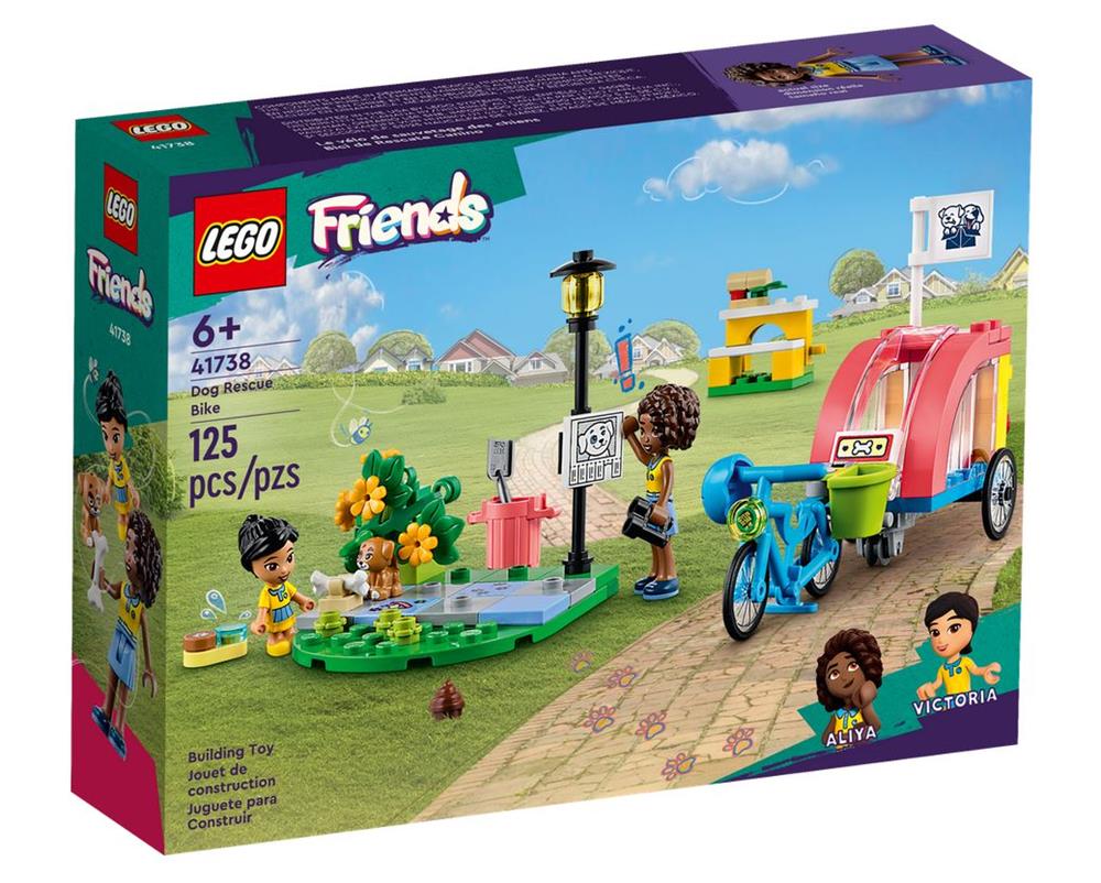 LEGO FRIENDS BICI DI SOCCORSO DEI CANI 41738