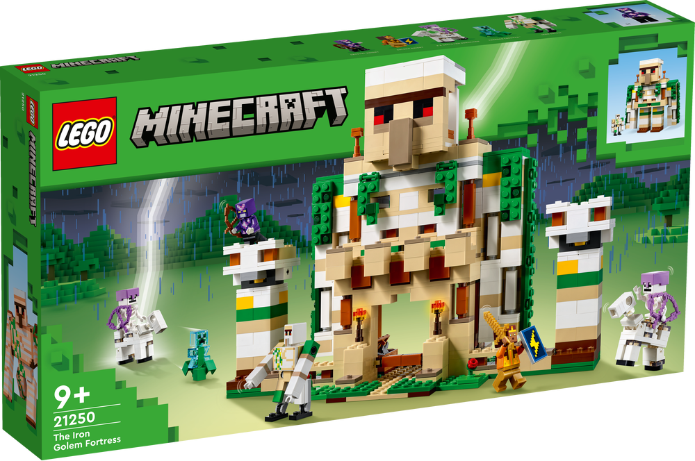 LEGO MINECRAFT LA FORTEZZA DEL GOLEM DI FERRO 21250