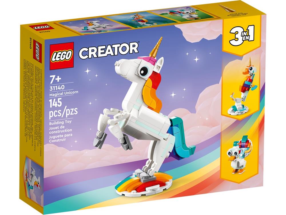 LEGO CREATOR UNICORNO MAGICO 31140