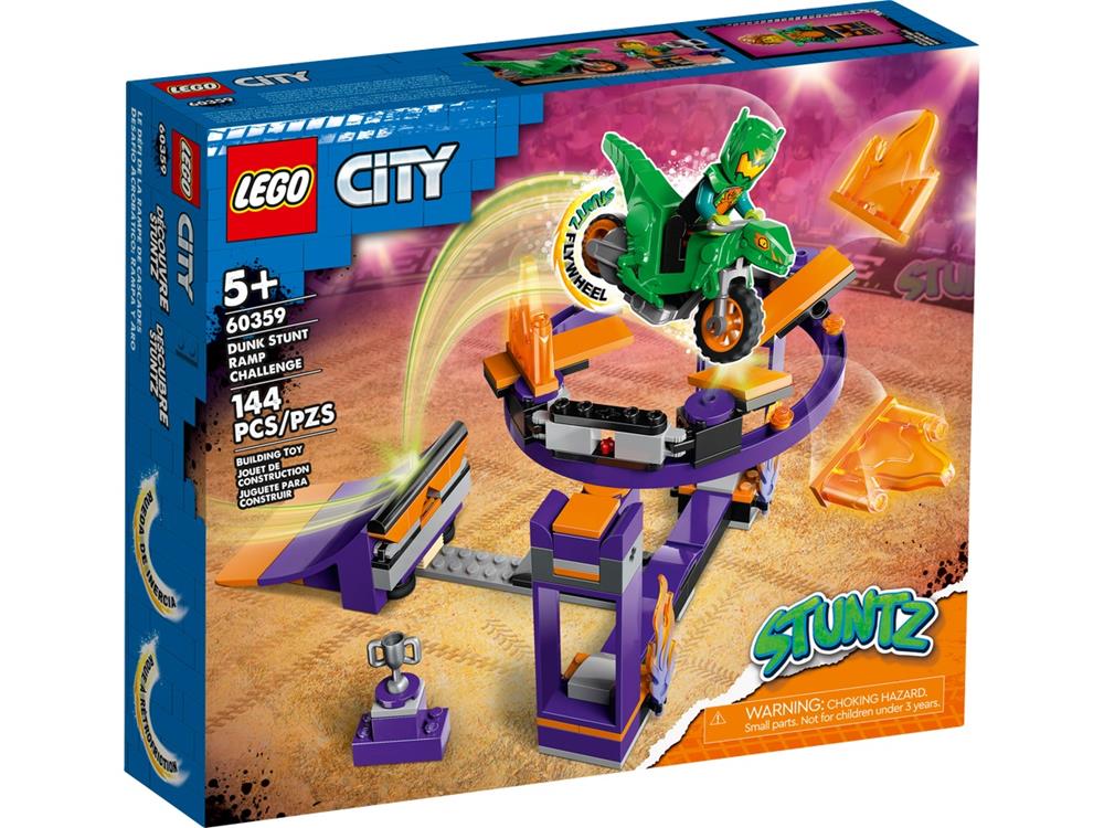 LEGO CITY STUNTZ SFIDA ACROBATICA: SCHIACCIATA SULLA RAMPA 60359