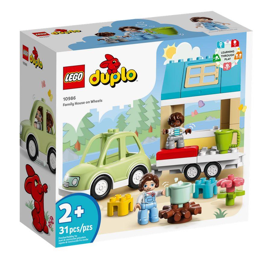 LEGO DUPLO CASA SU RUOTE 10986