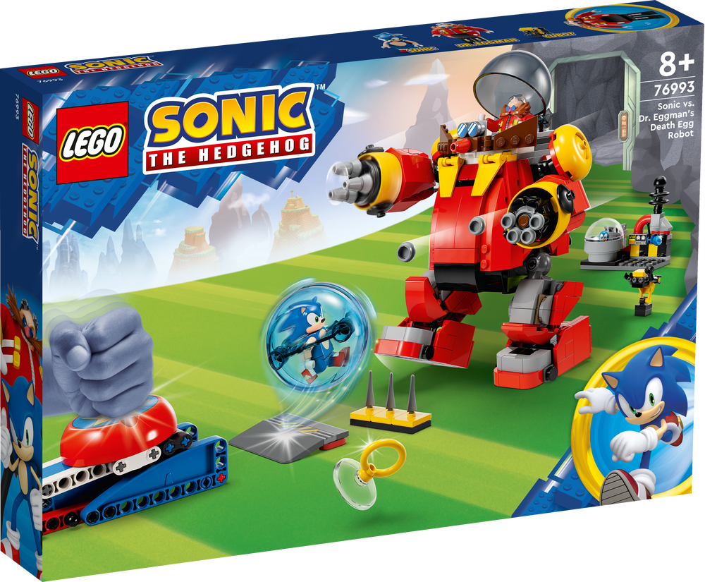 LEGO SONIC SONIC VS. ROBOT DEATH EGG DEL DR. EGGMAN 76993