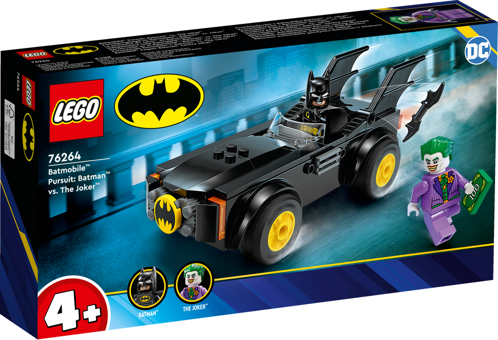 LEGO SUPER HEROES INSEGUIMENTO SULLA BATMOBILE™: BATMAN™ VS. THE JOKER™ 76264