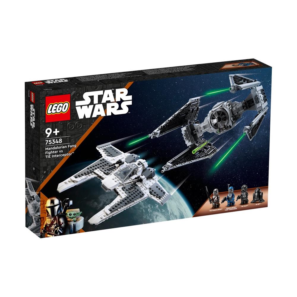 LEGO STAR WARS FANG FIGHTER MANDALORIANO VS TIE INTERCEPTOR™ 75348