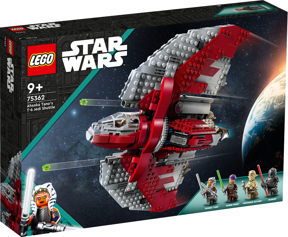 LEGO STAR WARS SHUTTLE JEDI T-6 DI AHSOKA TANO 75362