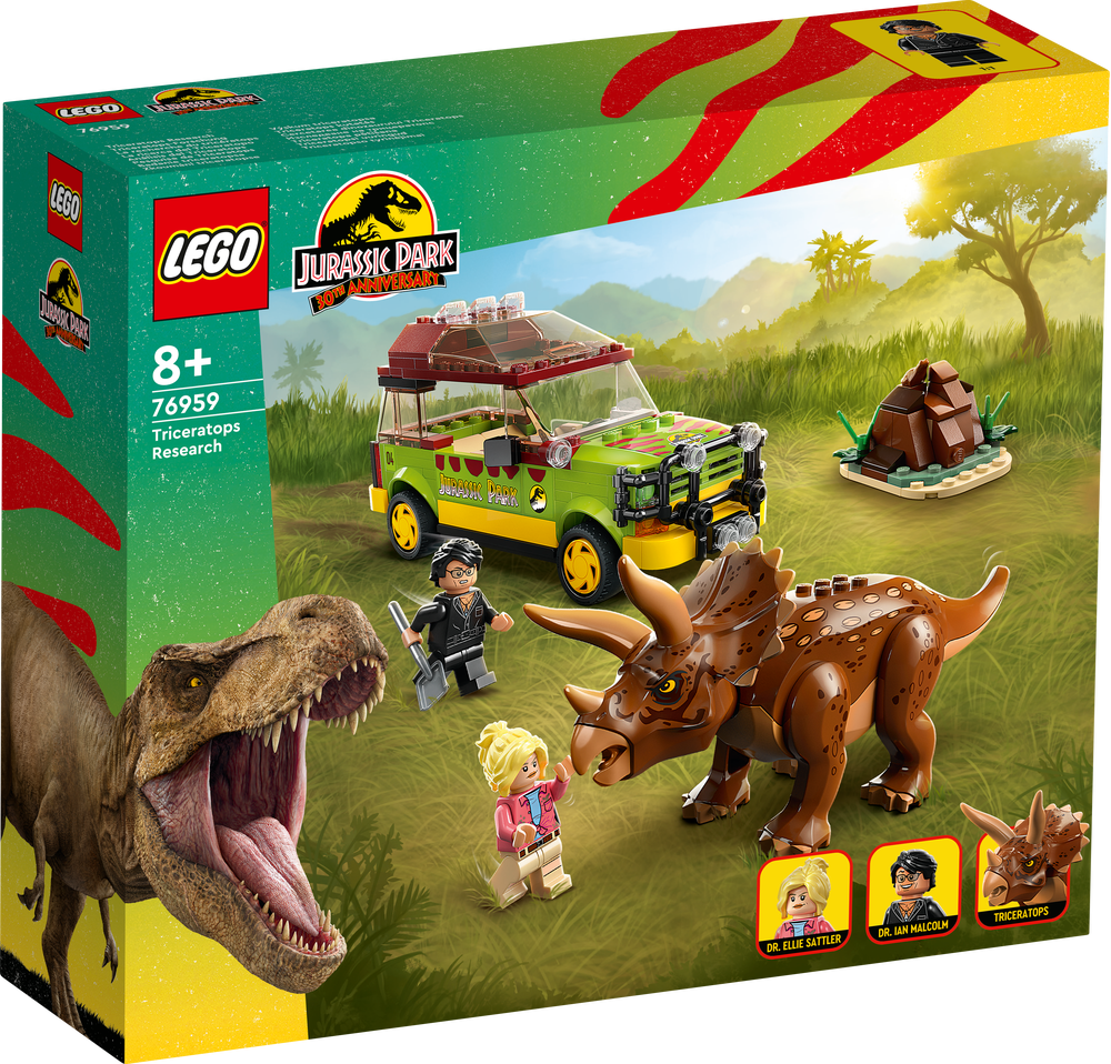 LEGO JURASSIC WORLD LA RICERCA DEL TRICERATOPO 76959