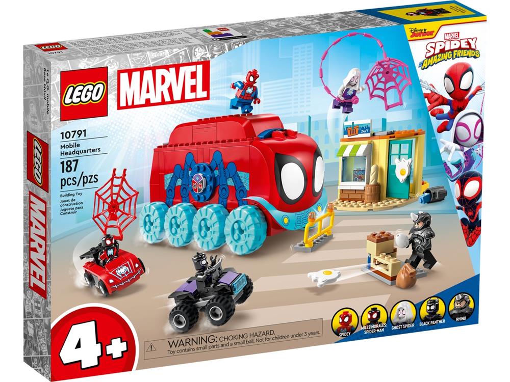 LEGO DISNEY MARVEL QUARTIER GENERALE MOBILE DEL TEAM SPIDEY 10791