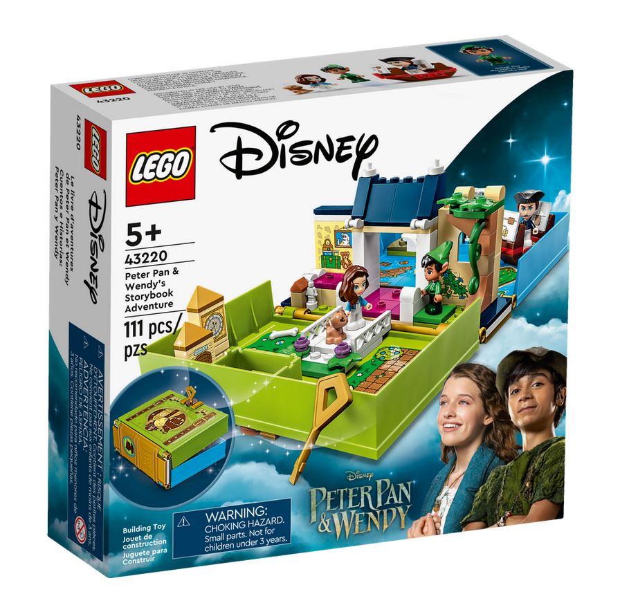 LEGO DISNEY L’AVVENTURA NEL LIBRO DELLE FIABE DI PETER PAN E WENDY 43220