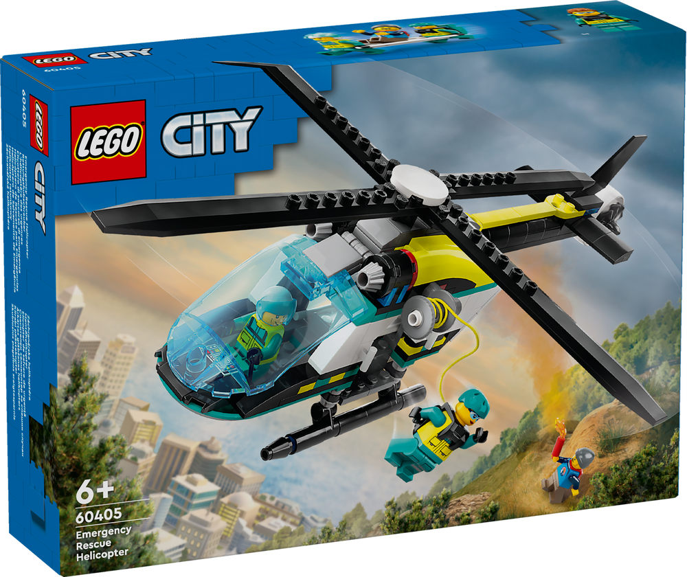 LEGO CITY ELICOTTERO DI SOCCORSO DI EMERGENZA 60405