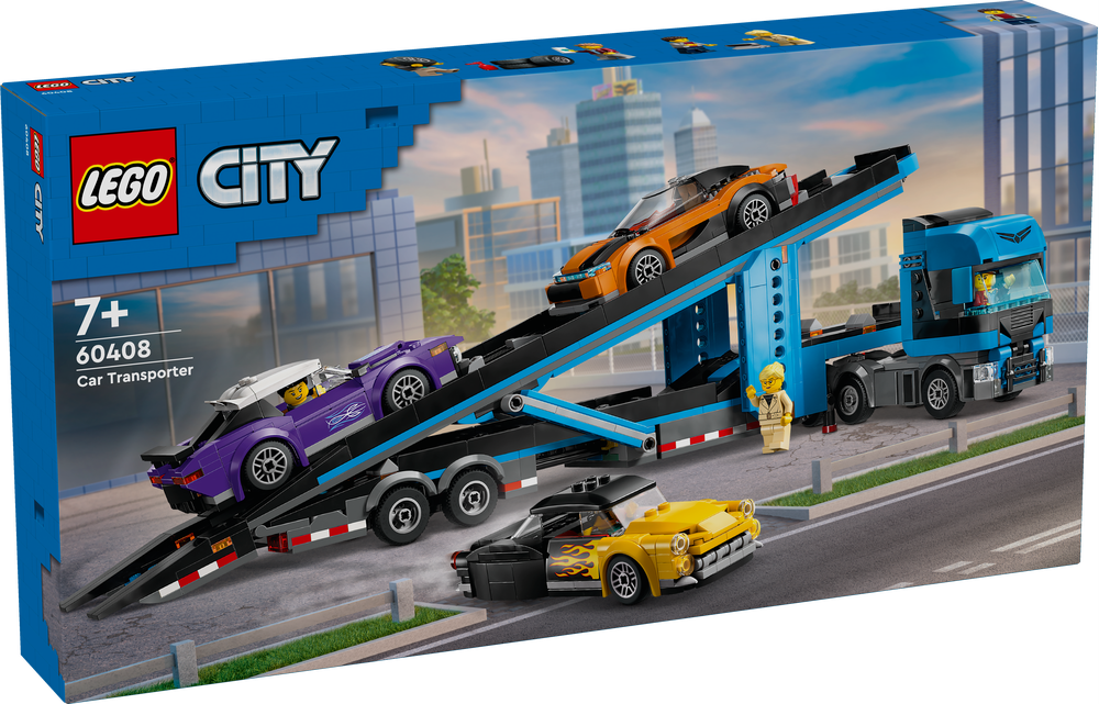 LEGO CITY CAMION TRASPORTATORE CON AUTO SPORTIVE 60408