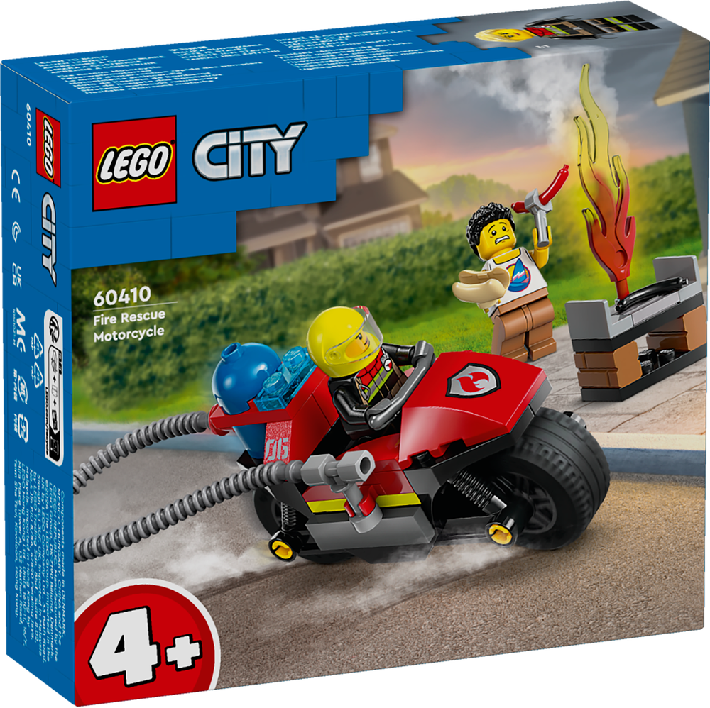 LEGO CITY MOTOCICLETTA DEI POMPIERI 60410