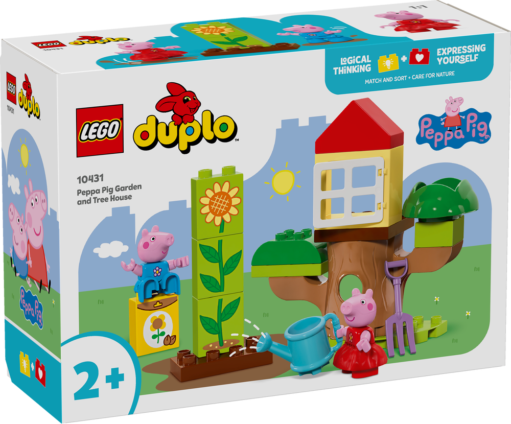 LEGO DUPLO IL GIARDINO E LA CASA SULL’ALBERO DI PEPPA PIG 10431