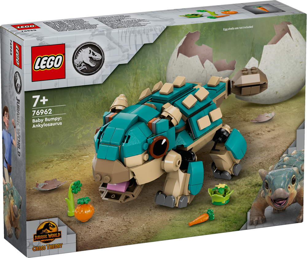 LEGO JURASSIC WORLD BABY BUMPY ANCHILOSAURO 76962