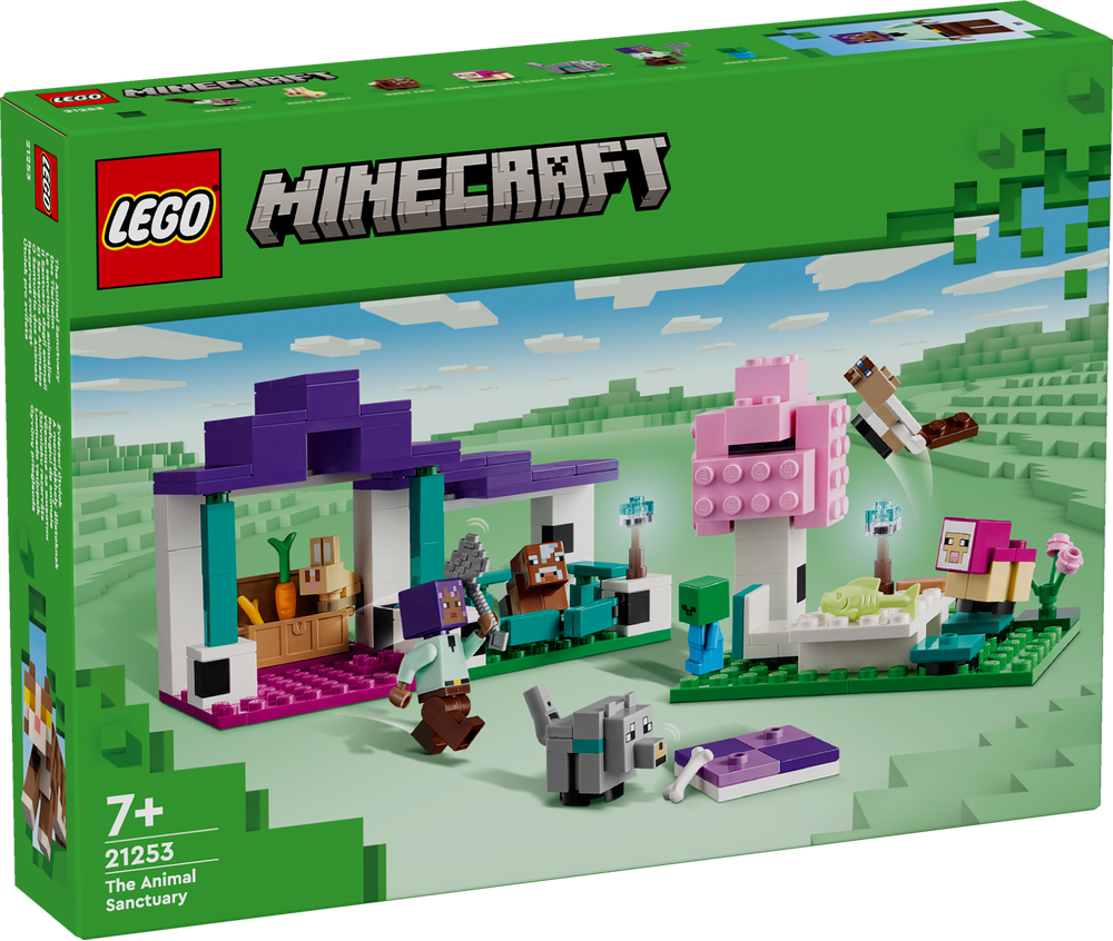 LEGO MINECRAFT IL SANTUARIO DEGLI ANIMALI 21253