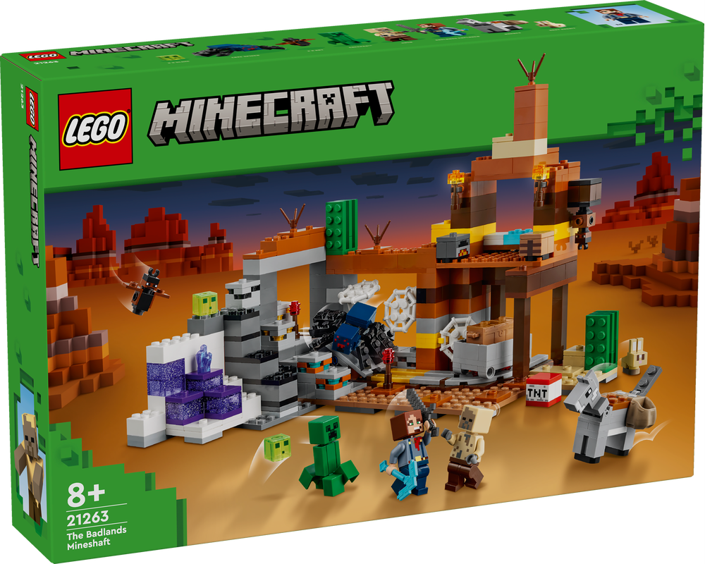 LEGO MINECRAFT LA MINIERA DELLE BADLANDS 21263