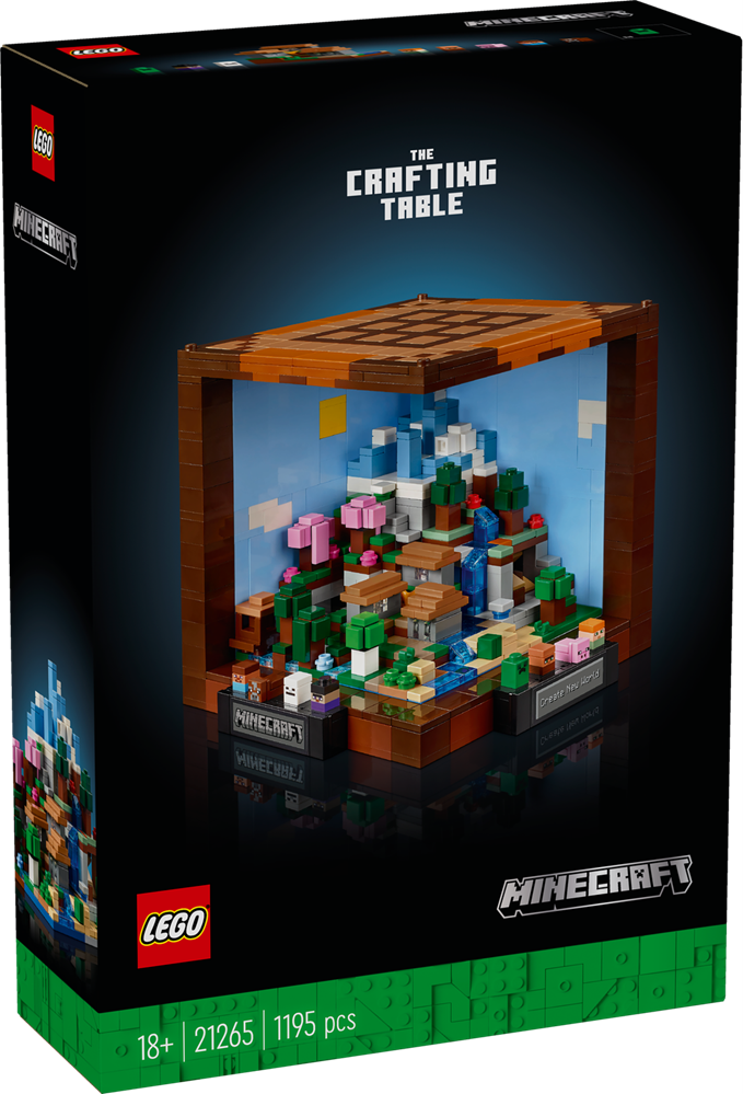 LEGO MINECRAFT BANCO DA LAVORO 21265