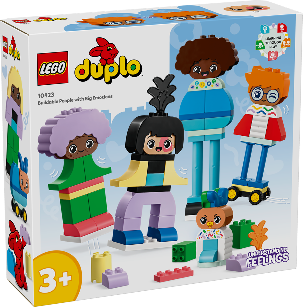 LEGO DUPLO TOWN PERSONE DA COSTRUIRE CON GRANDI EMOZIONI 10423