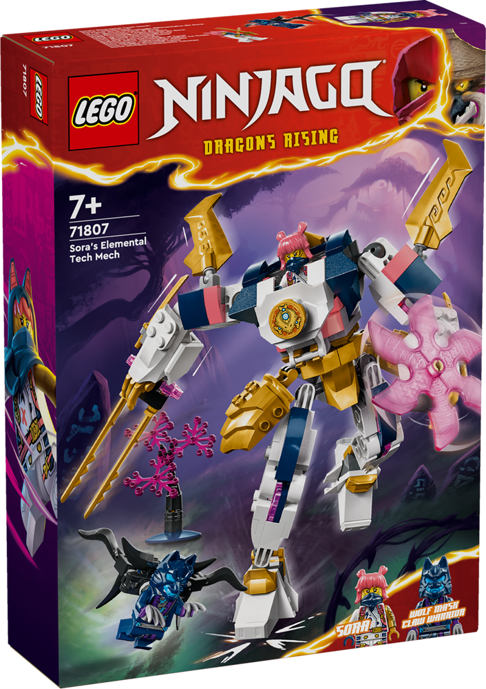 LEGO NINJAGO MECH ELEMENTO TECH DI SORA 71807