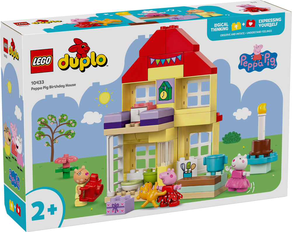 LEGO DUPLO LA CASA DEL COMPLEANNO DI PEPPA PIG 10433