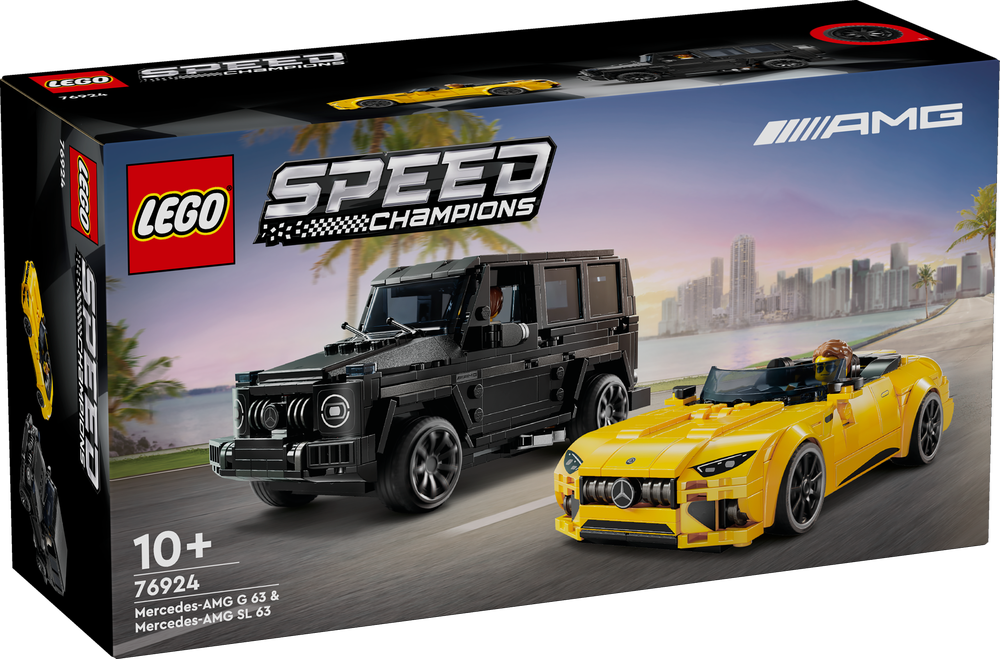 LEGO SPEED CHAMPIONS MERCEDES-AMG G 63 E MERCEDES-AMG SL 63 76924