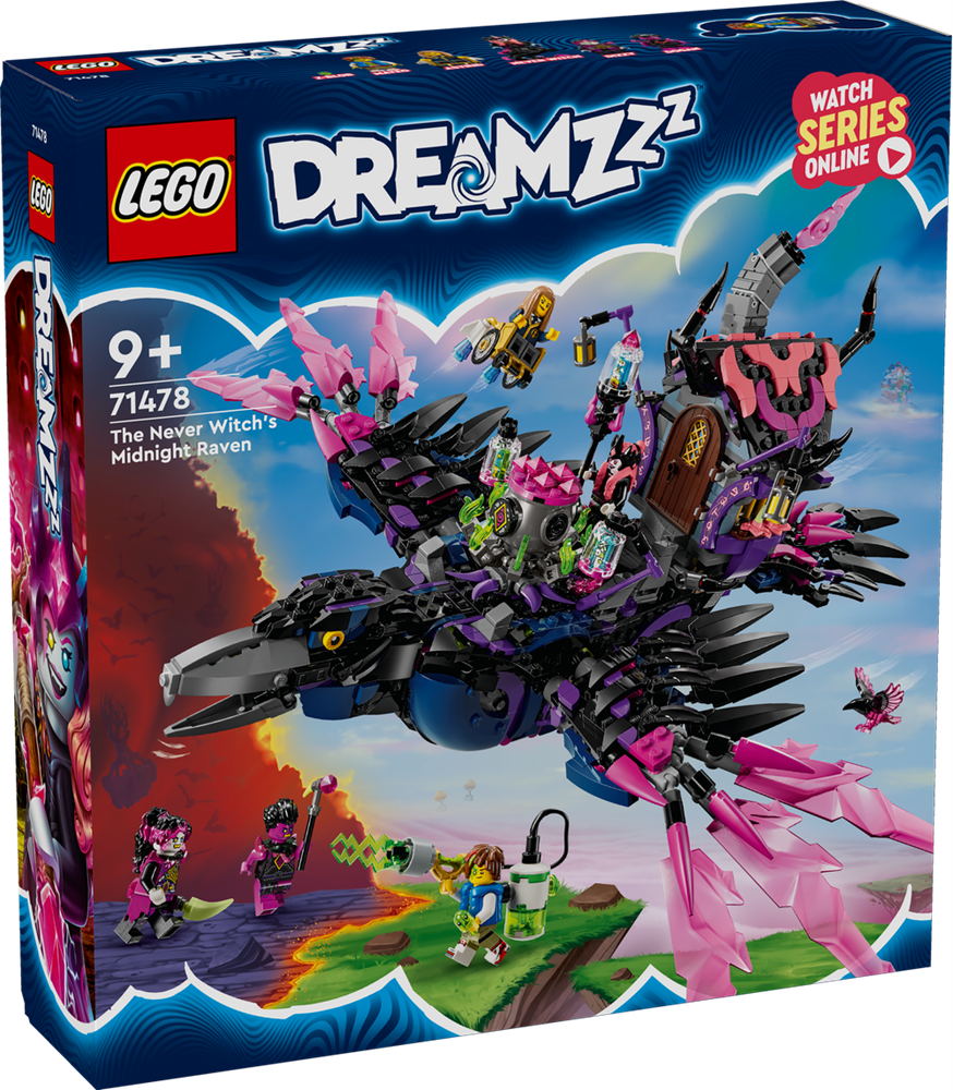 LEGO DREAMZZZ IL CORVO DI MEZZANOTTE DELLA MAI-STREGA 71478