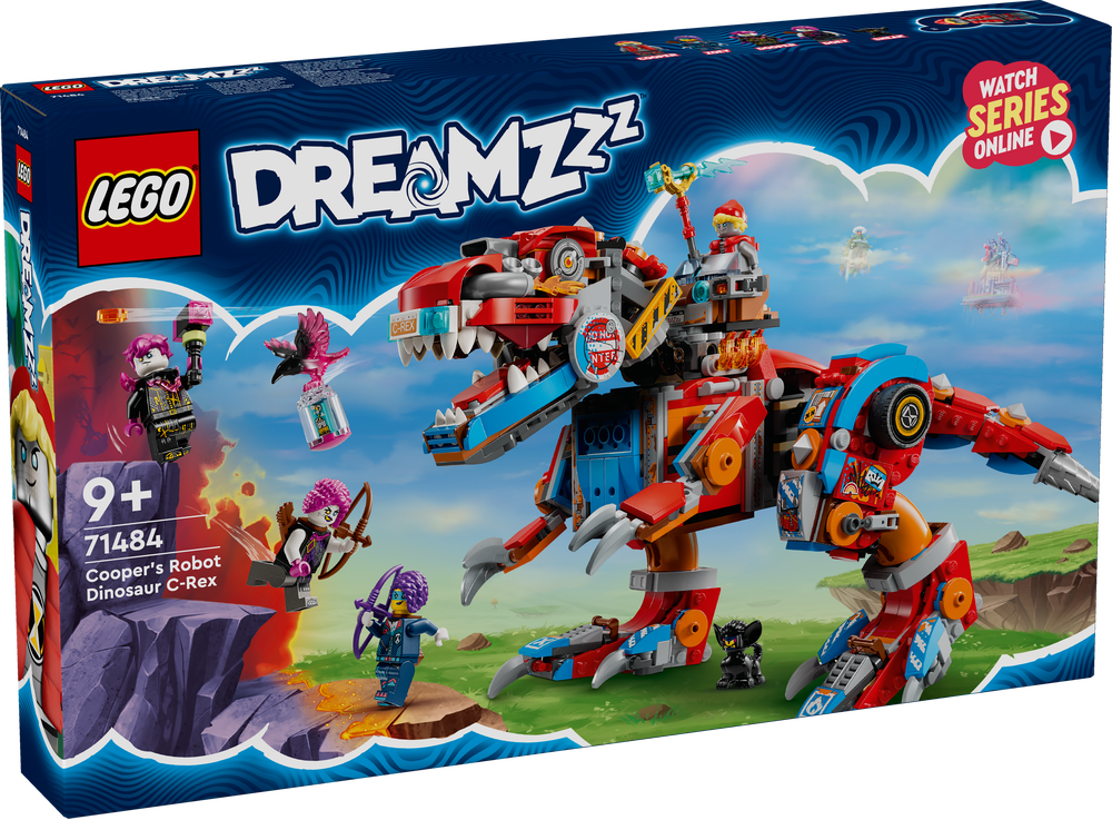 LEGO DREAMZZZ DINOSAURO ROBOT C-REX DI COOPER 71484