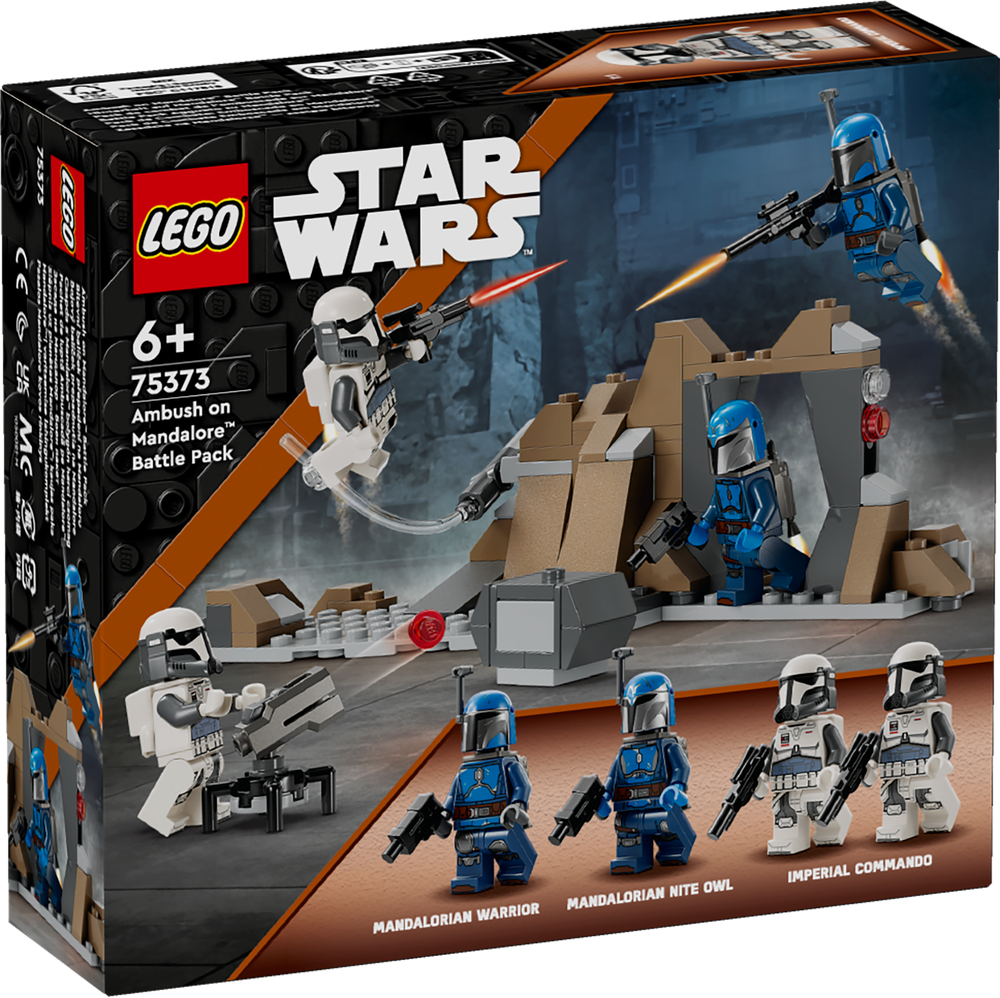 LEGO STAR WARS BATTLE PACK AGGUATO SU MANDALORE™ 75373