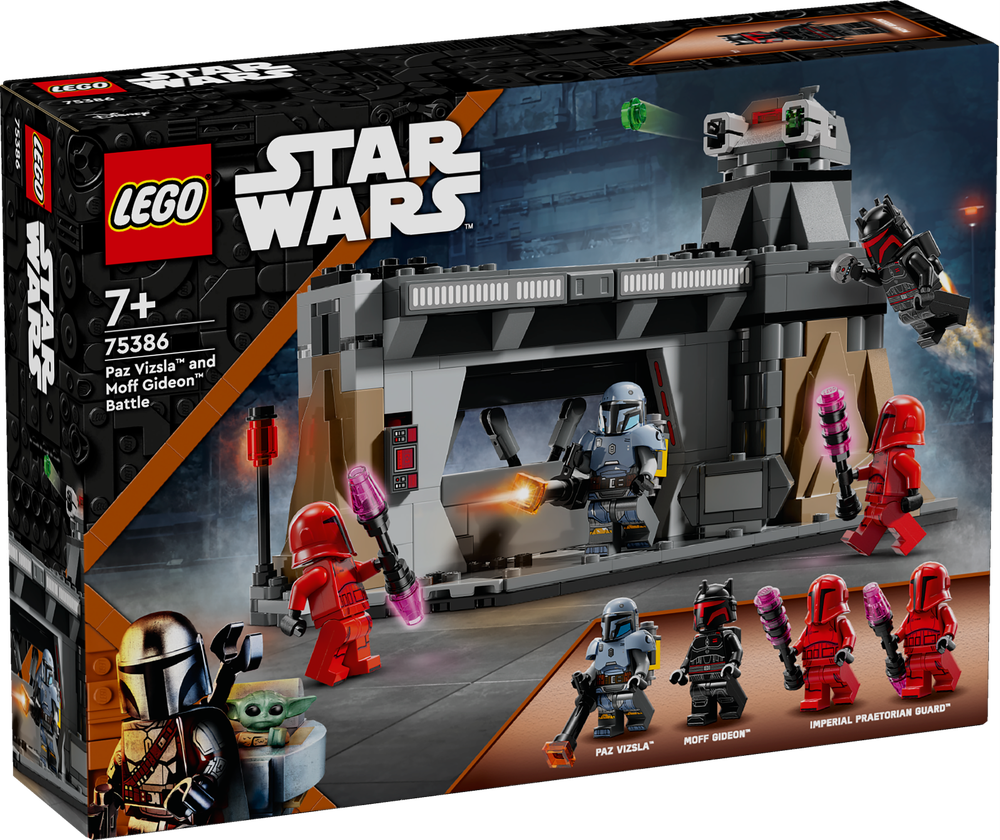 LEGO STAR WARS BATTAGLIA TRA PAZ VIZSLA™ E MOFF GIDEON™ 75386