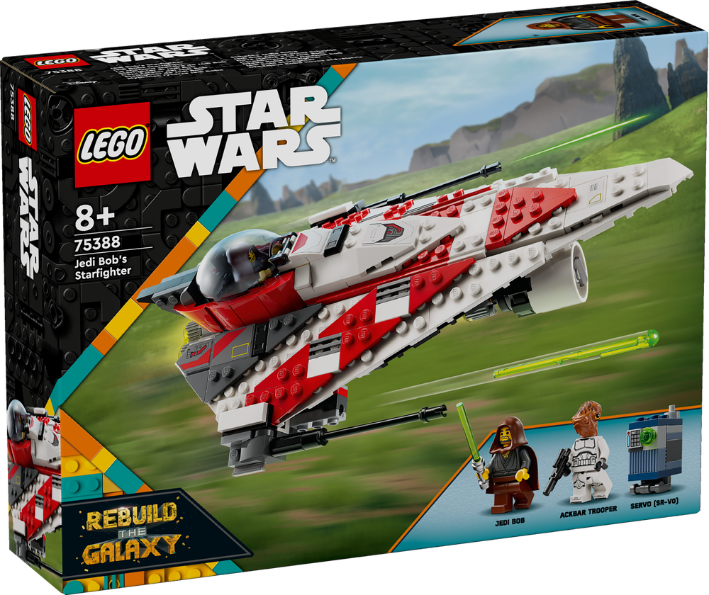 LEGO STAR WARS STARFIGHTER DI JEDI BOB 75388