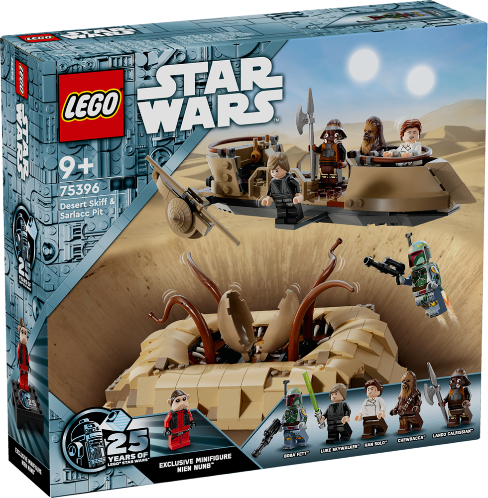 LEGO STAR WARS SKIFF DEL DESERTO E FOSSA DEL SARLACC 75396