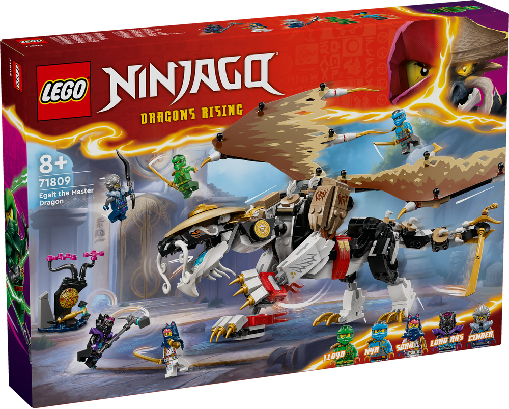 LEGO NINJAGO EGALT IL DRAGO MAESTRO 71809