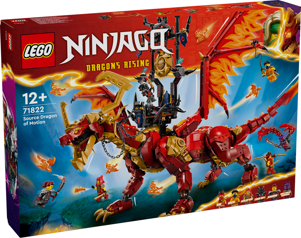 LEGO NINJAGO DRAGO-SORGENTE DEL MOVIMENTO 71822