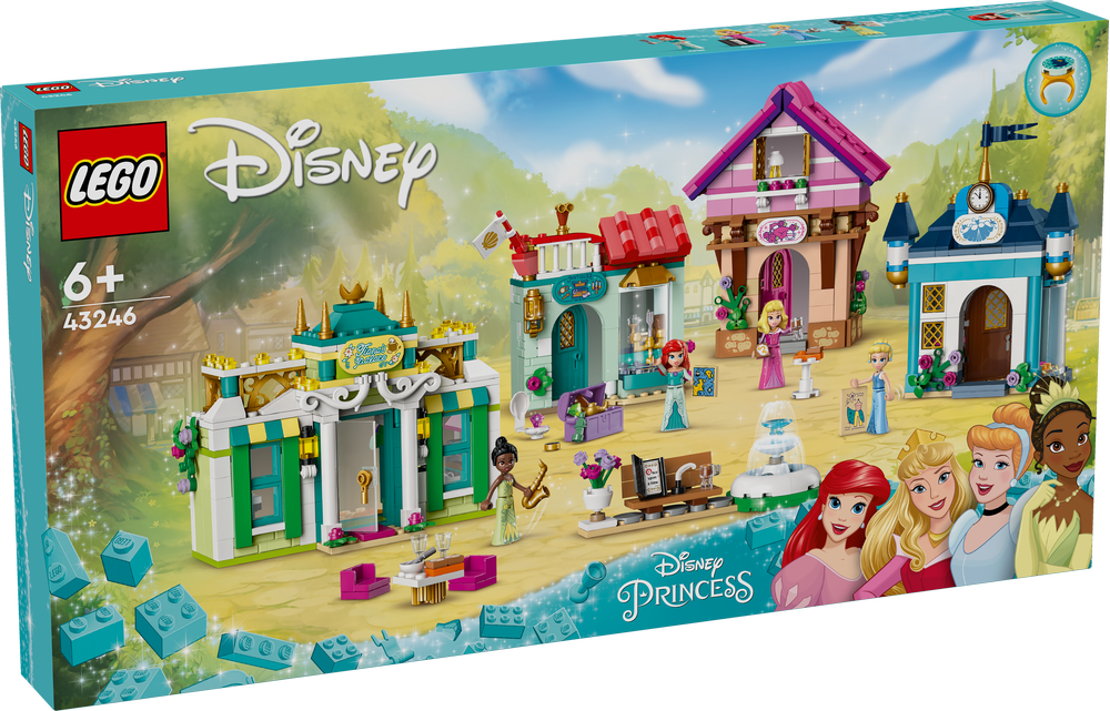 LEGO DISNEY PRINCESS AVVENTURA AL MERCATO PRINCIPESSE DISNEY 43246