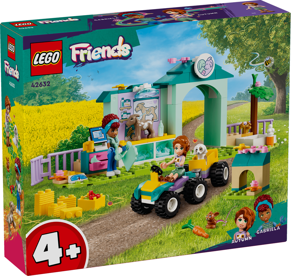 LEGO FRIENDS LA CLINICA VETERINARIA DEGLI ANIMALI DELLA FATTORIA 42632