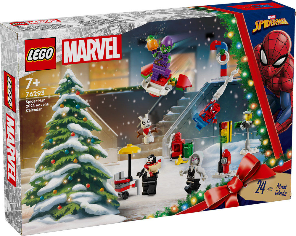 LEGO SUPER HEROES CALENDARIO DELL’AVVENTO 2024 SPIDER-MAN 76293