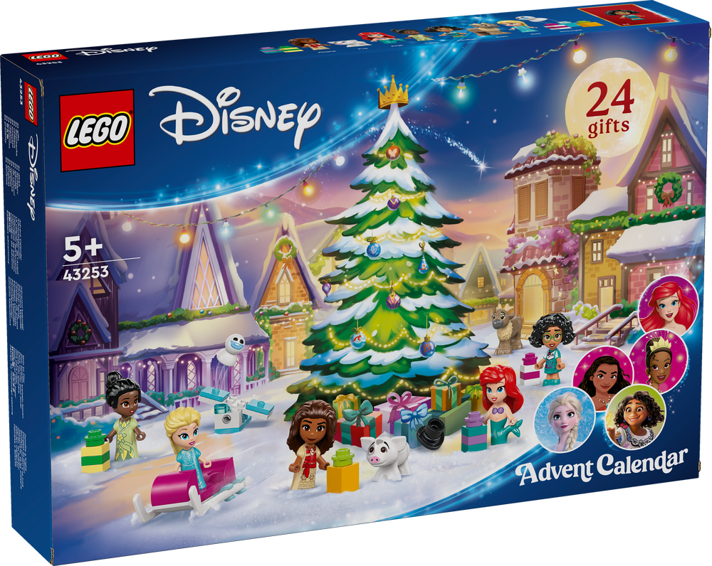 LEGO DISNEY PRINCESS CALENDARIO DELL’AVVENTO 2024 43253